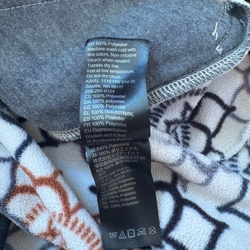 Kavu Fleece Pullover GUC Size Medium - Picture 9 of 9